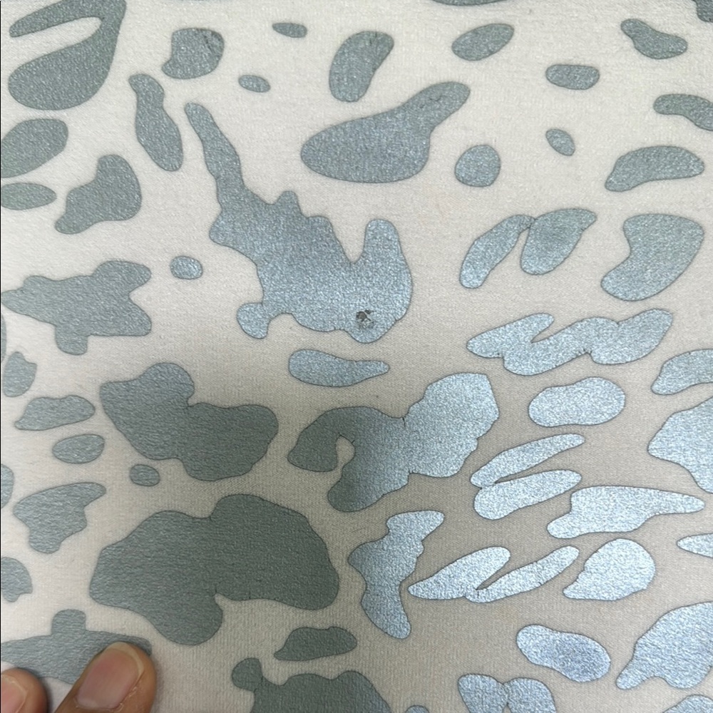 Lululemon Light Pink Sweatshirt with Gray Leopard Print - Picture 4 of 6